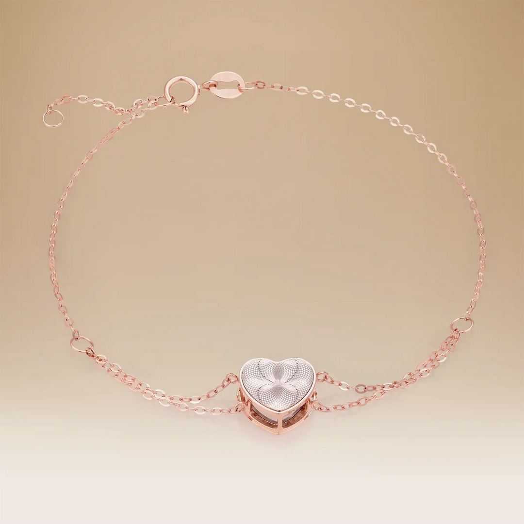 Omnia Eternal Glow Bracelet in 18K Rose Gold with Diamonds
