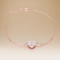 Omnia Eternal Glow Bracelet in 18K Rose Gold with Diamonds