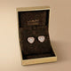 Omnia Signature Heart Earrings in 18K Rose Gold with Diamonds