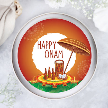 Delicious Onam Celebration Chocolate Cake with Pineapple Flavor