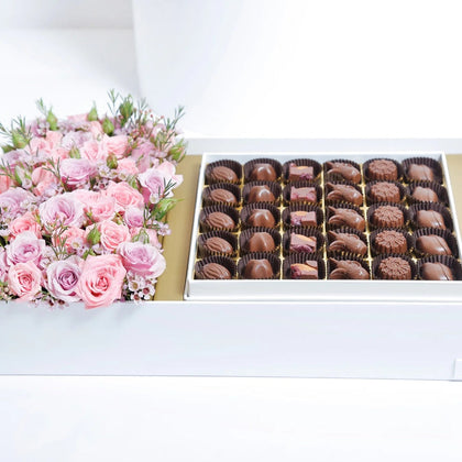 Exquisite Paradise Chocolates & Floral Elegance by Opera Patisserie