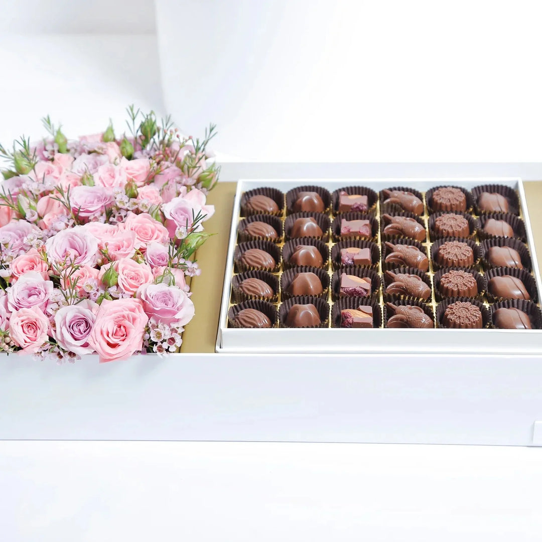 Exquisite Paradise Chocolates & Floral Elegance by Opera Patisserie