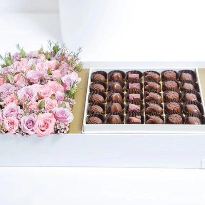 Exquisite Paradise Chocolates & Floral Elegance by Opera Patisserie