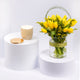 Otantik Home - Elegant Rose Marine Candle and Tulip Vase