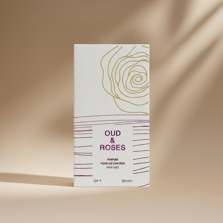 Oud & Roses Unisex Hair Mist - Luxurious Fragrance 50ML