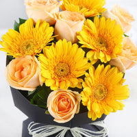 Peachy Gerbera Delight | Graduation Day