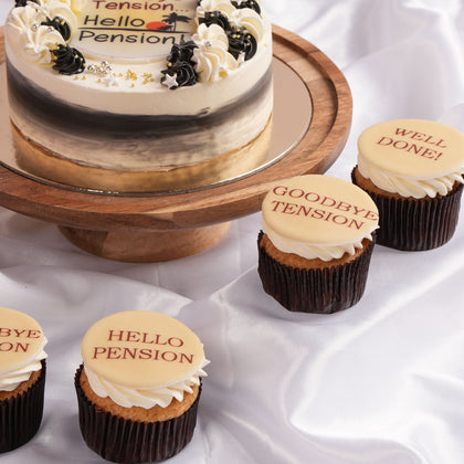 Pension Paradise Celebration Cake and Cupcake Set