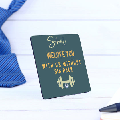 Personalized Table Top Gift for Him - Celebrate Men's Day with Love