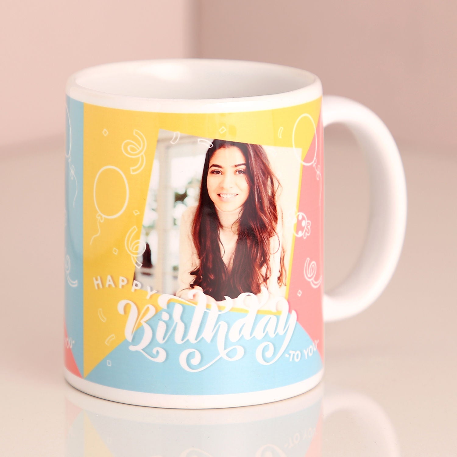 Personalised Birthday Girl Mug