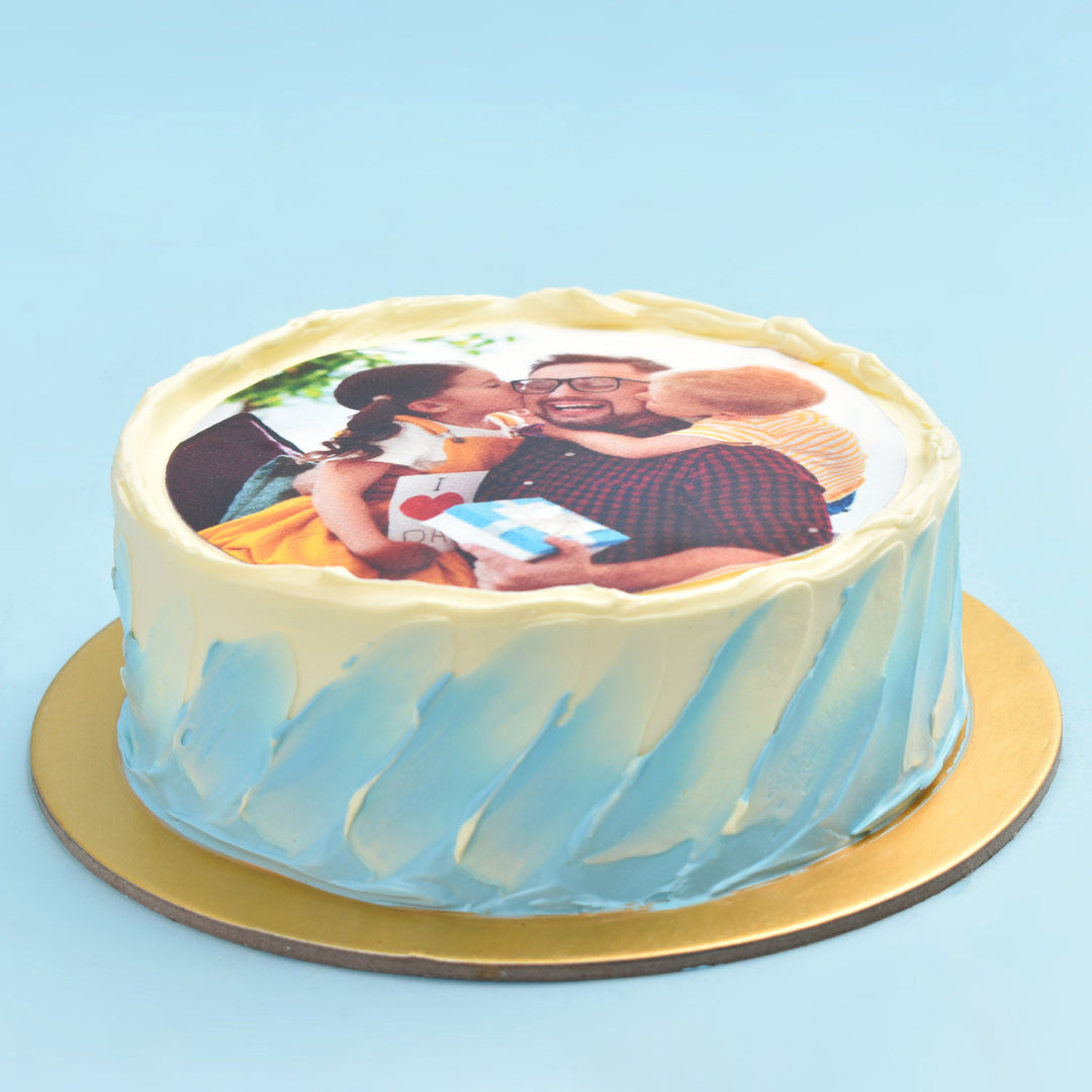 Delicious Personalized Father's Day Chocolate Cake