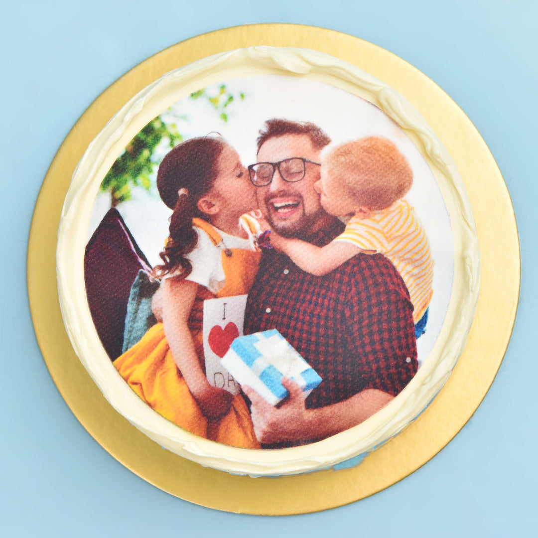 Delicious Personalized Father's Day Chocolate Cake