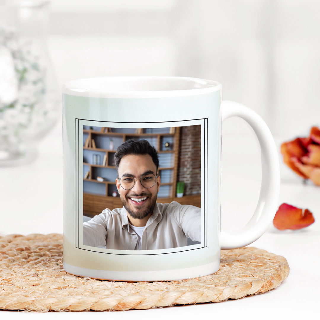 كوب صور شخصي ببرج الميزان – هدية خزفية فريدة