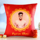 Personalized Bhai Dooj Cushion Gift with Custom Photo