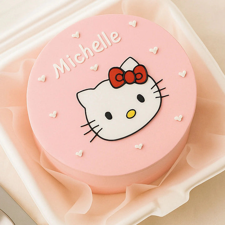 Personalized Hello Kitty Mini Cake