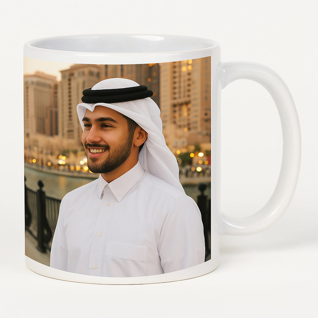 Custom Photo Mug for Him - Unique Personalized Gift