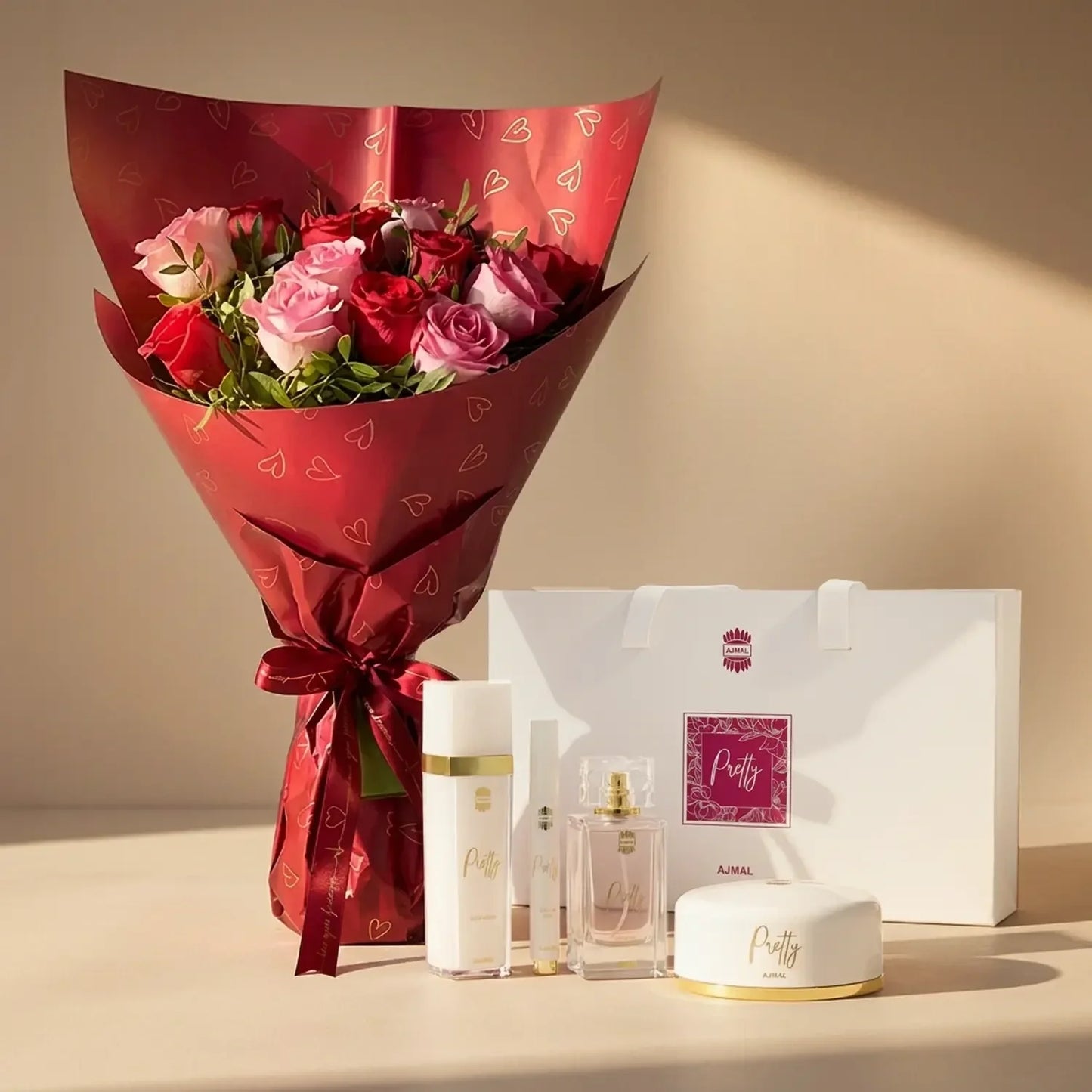 Blossoms & Fragrance: Romantic Roses with Ajmal Pretty Kit