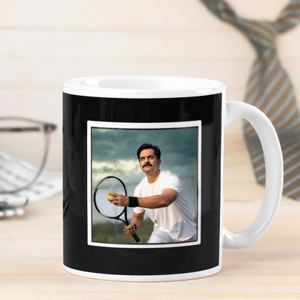 Personalized No.1 Dad Photo Mug - Perfect Gift for Fathers