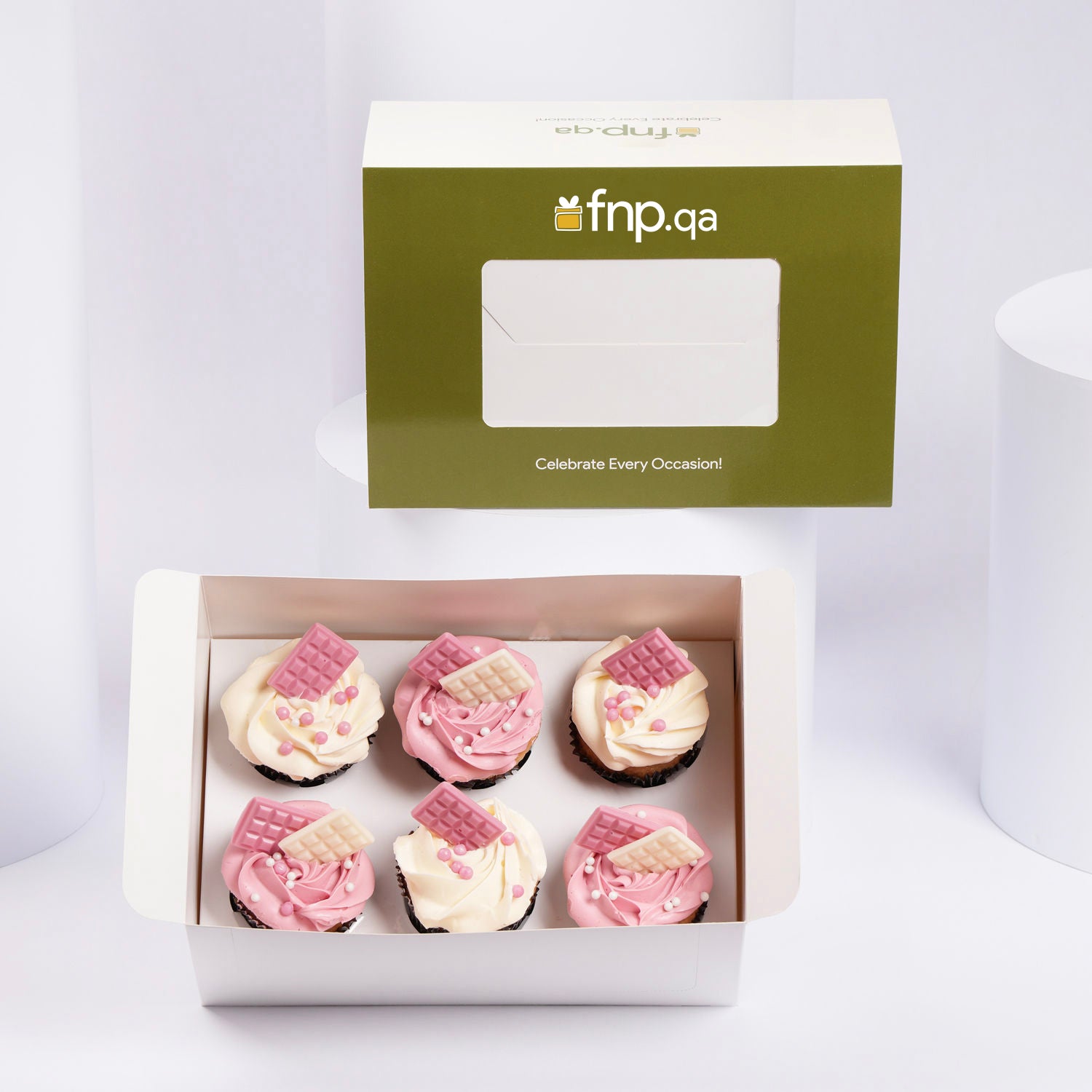 Pink Bliss Bites Cup Cake