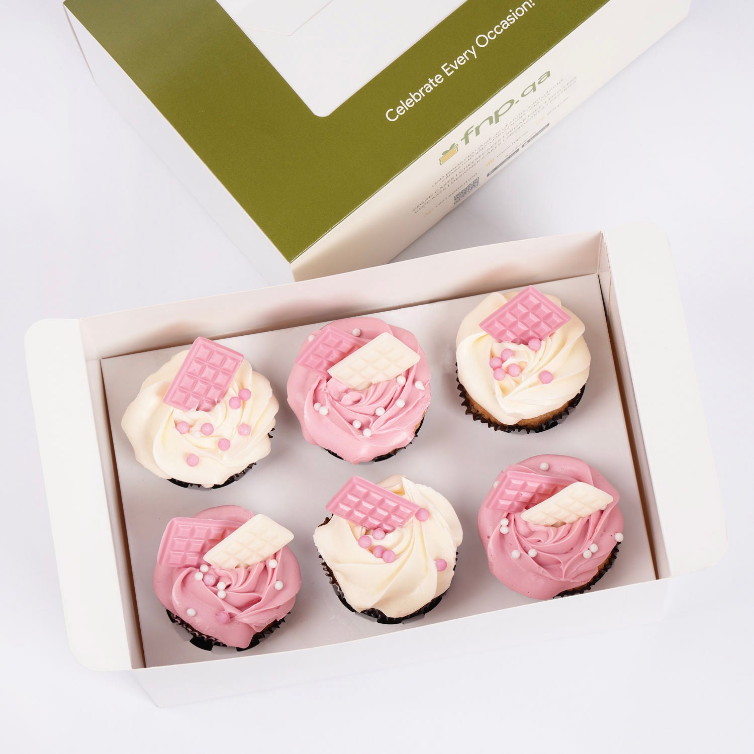 Pink Bliss Bites Cup Cake