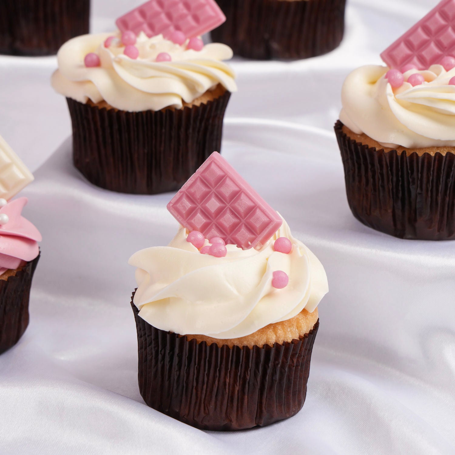 Pink Bliss Bites Cup Cake