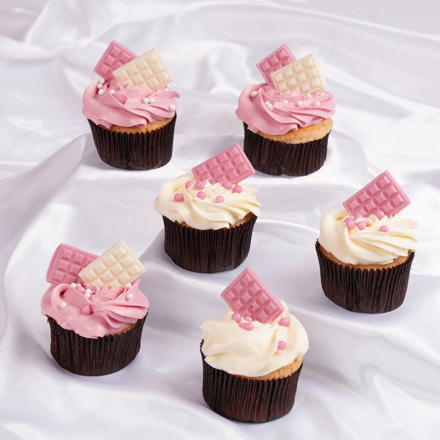 Pink Bliss Bites Cup Cake