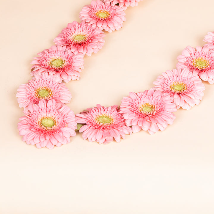 Pink Gerbera Necklace