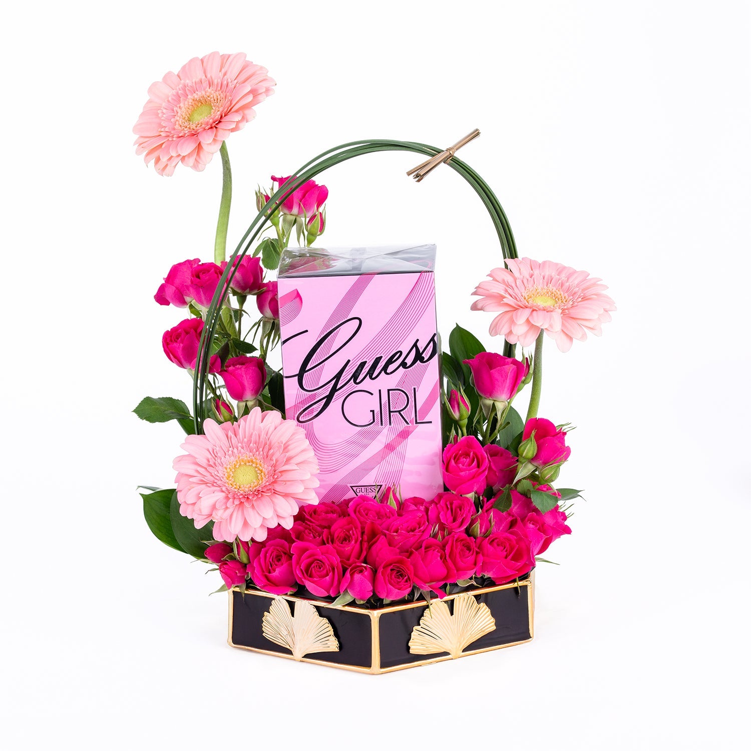 Pink & Red Bloom Tray