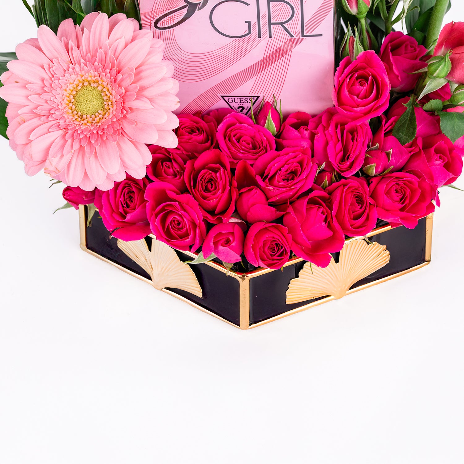 Pink & Red Bloom Tray
