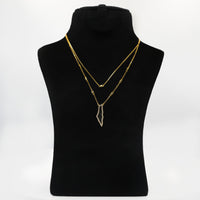 Elegant Palestine Double Chain Necklace by Glitter