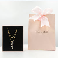 Elegant Palestine Double Chain Necklace by Glitter