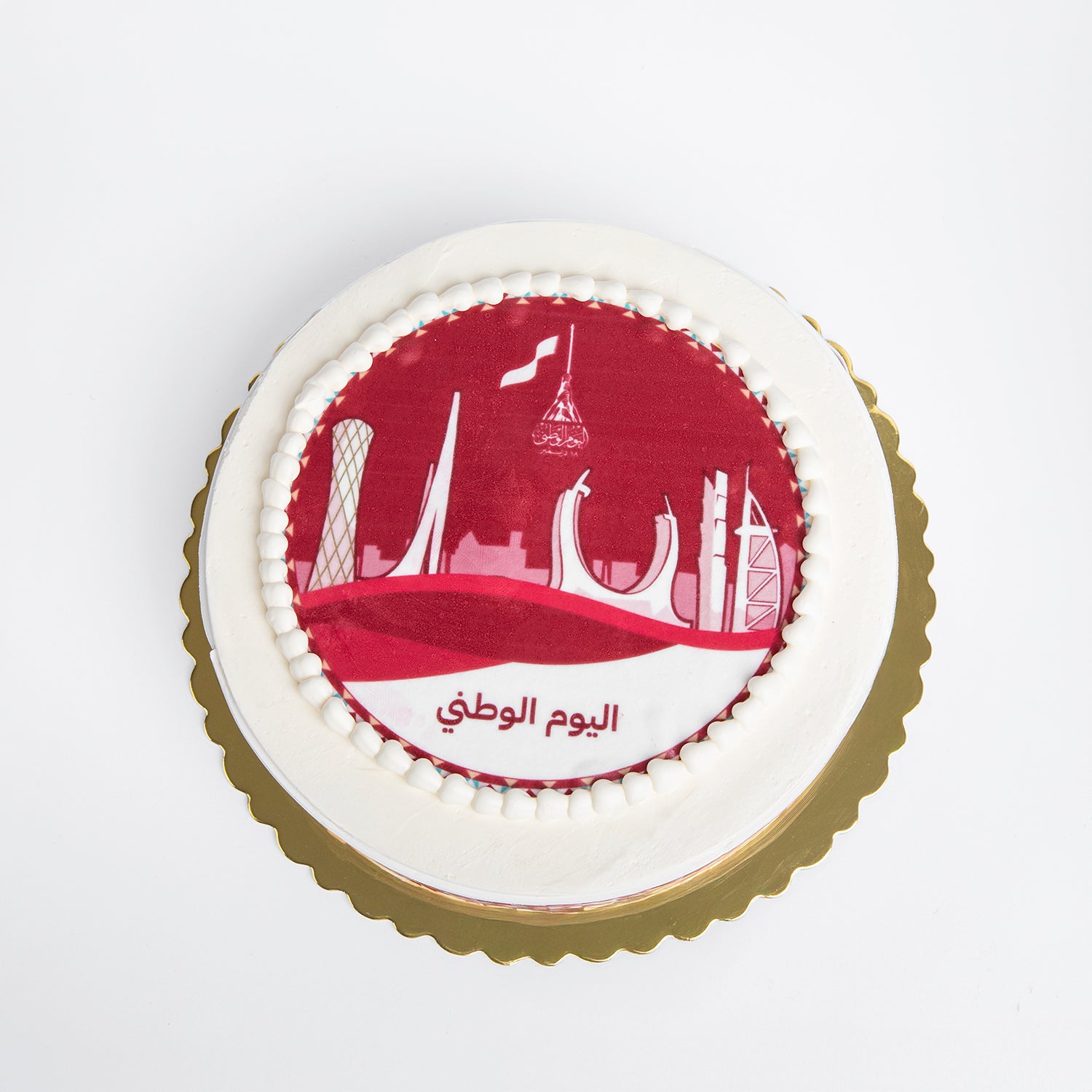 Qatar National Day Chocolate Cake