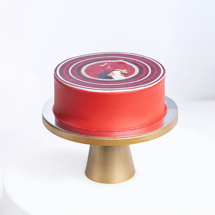 Qatar National Day Red Velvet Cake