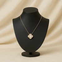Elegant Radiant Floral Pendant Necklace in 925 Sterling Silver with Gold Plating