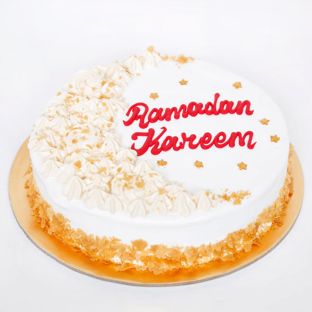 Exquisite Ramadan Kareem Butterscotch Cake - 1 kg