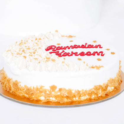 Exquisite Ramadan Kareem Butterscotch Cake - 1 kg