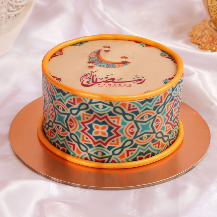 كيكة رمضان الفاخرة بالشوكولاتة والفسيفساء