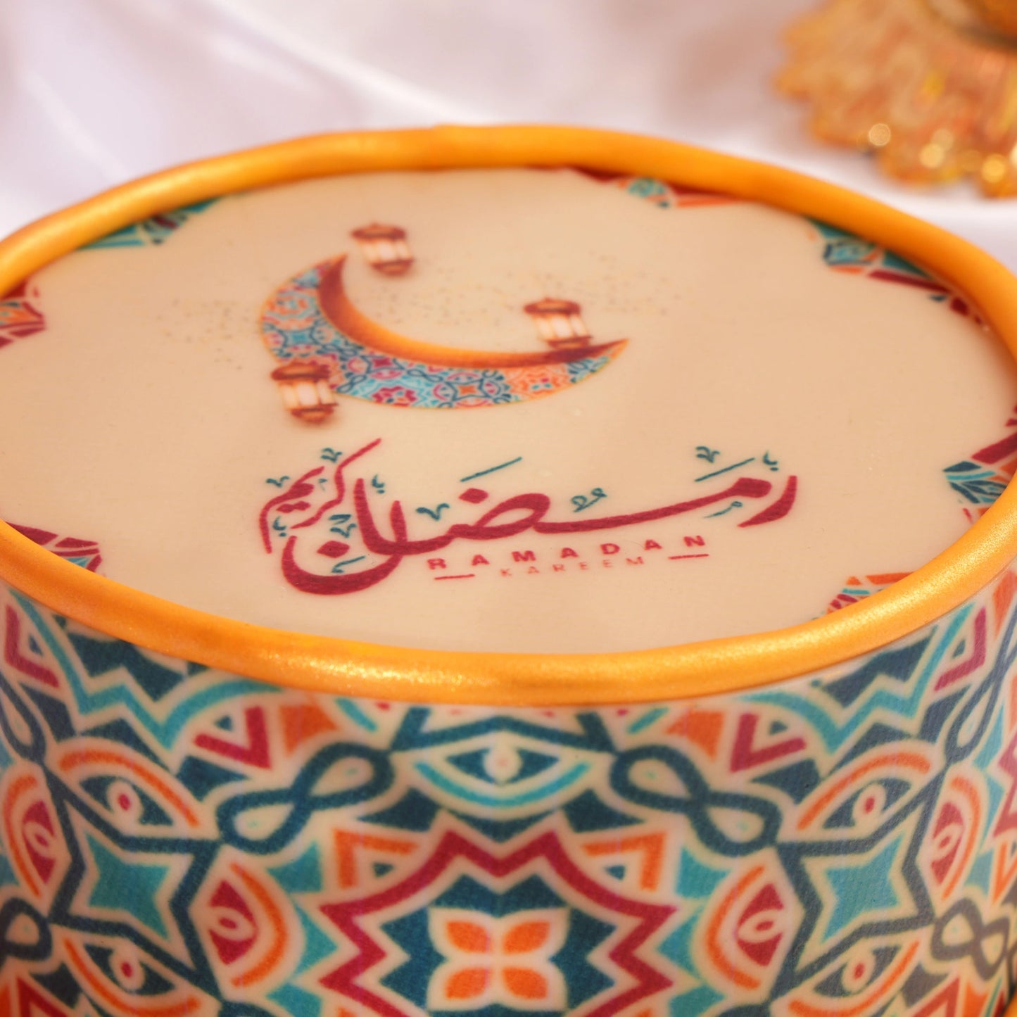 كيكة رمضان الفاخرة بالشوكولاتة والفسيفساء