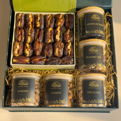 Luxurious Ramadan Treat Gift Hamper with Nuts & Dates