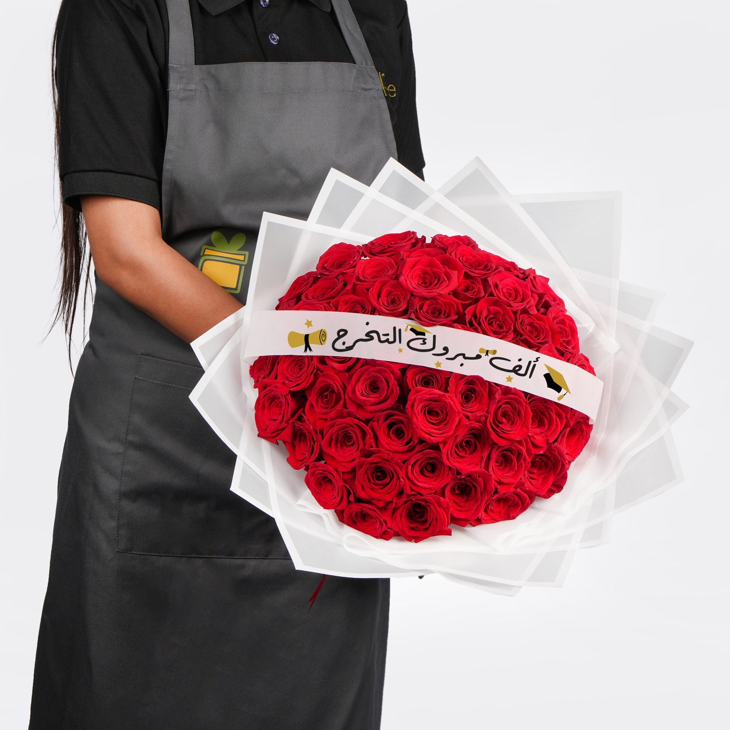 Fresh Red Roses Hand Bouquet