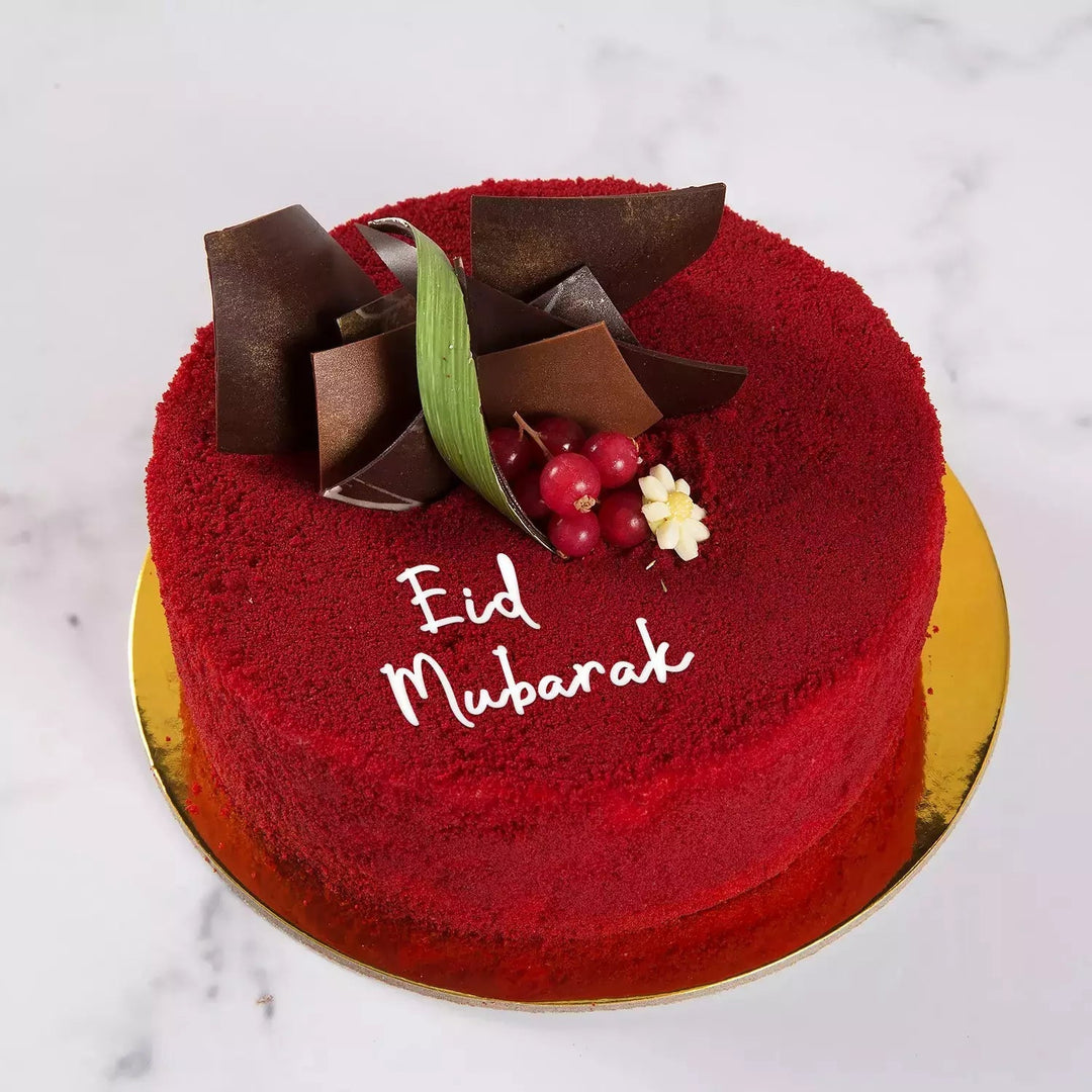Delicious Red Velvet Cake for Eid Celebrations