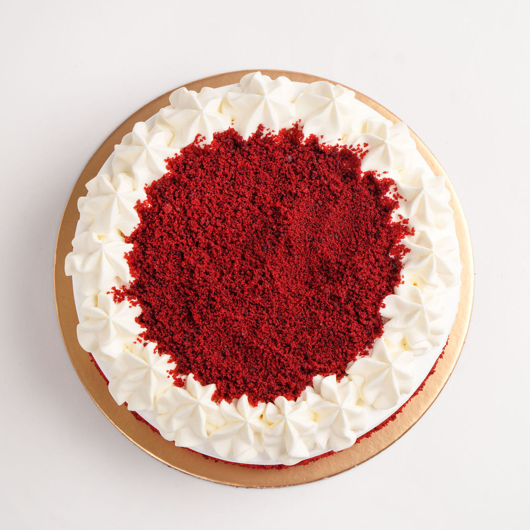 كيكة رد فلفت بالكريمة الغنية