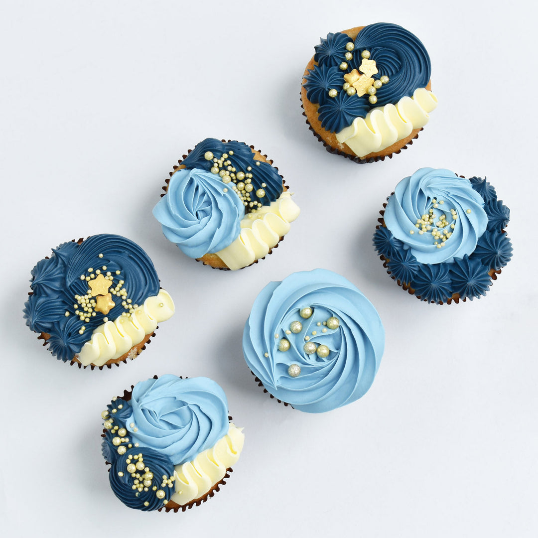 Delicious Red Velvet Muffin Sponge Cupcakes - 6 Pcs