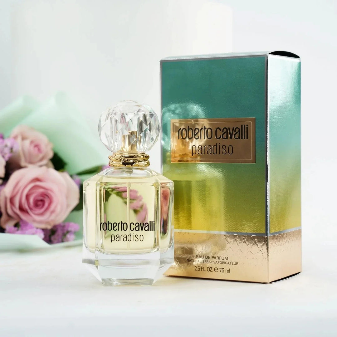 عطر روبيرتو كافالي باراديسو - ماء العطر 75 مل - سيمفونية حمضية فاخرة