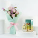 Roberto Cavalli Paradiso EDP with Elegant Pink Rose Bouquet