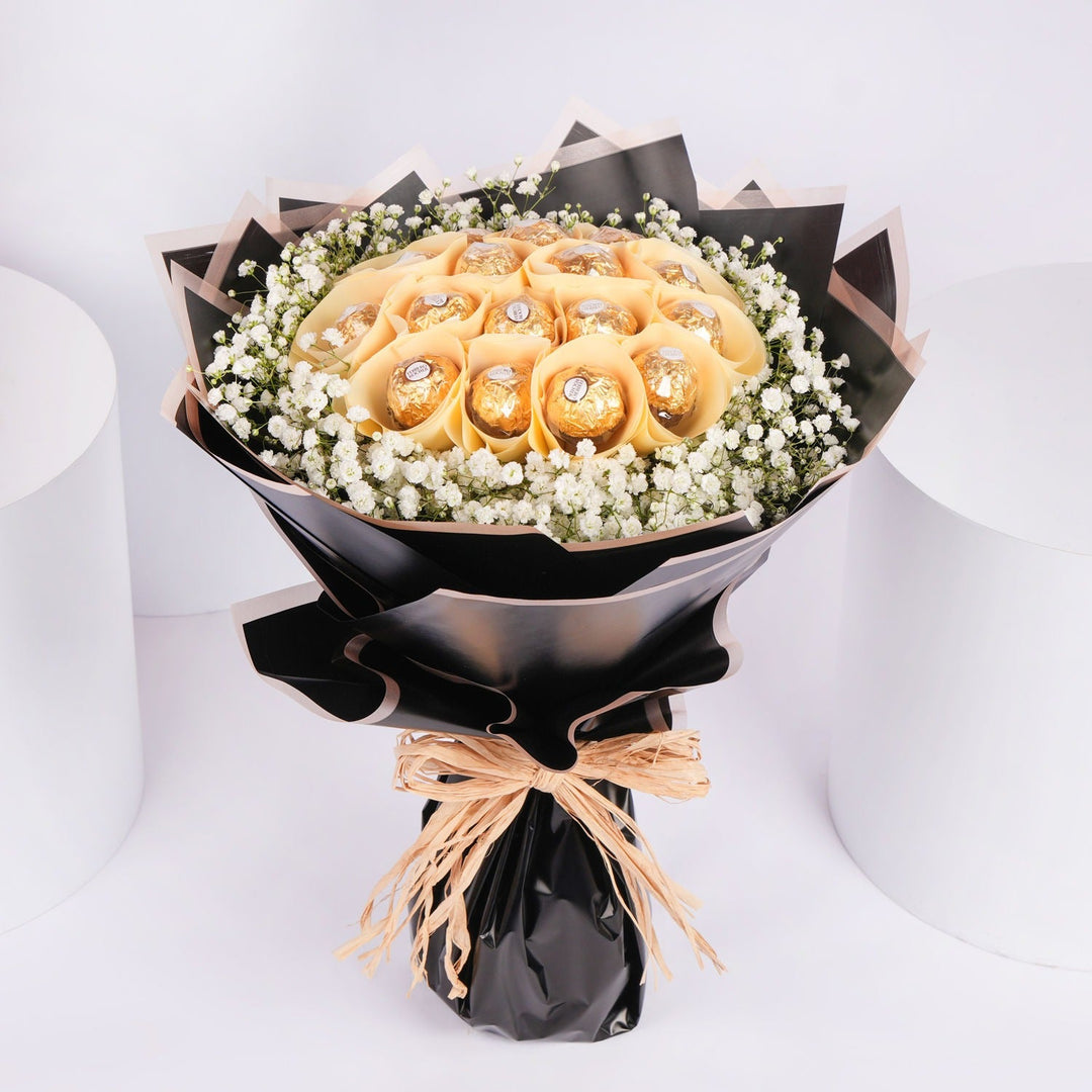 باقة روشر ديلايت الفاخرة - الهدية المثالية للأناقة