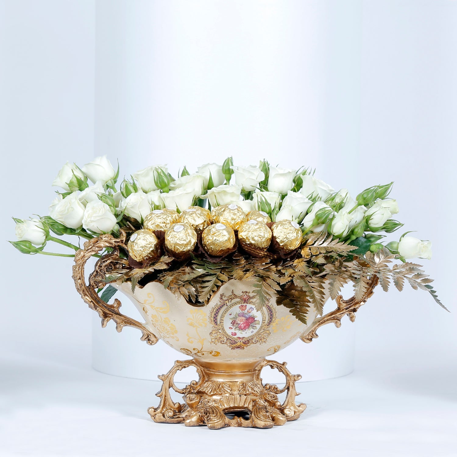 Roses and Rocher Platter