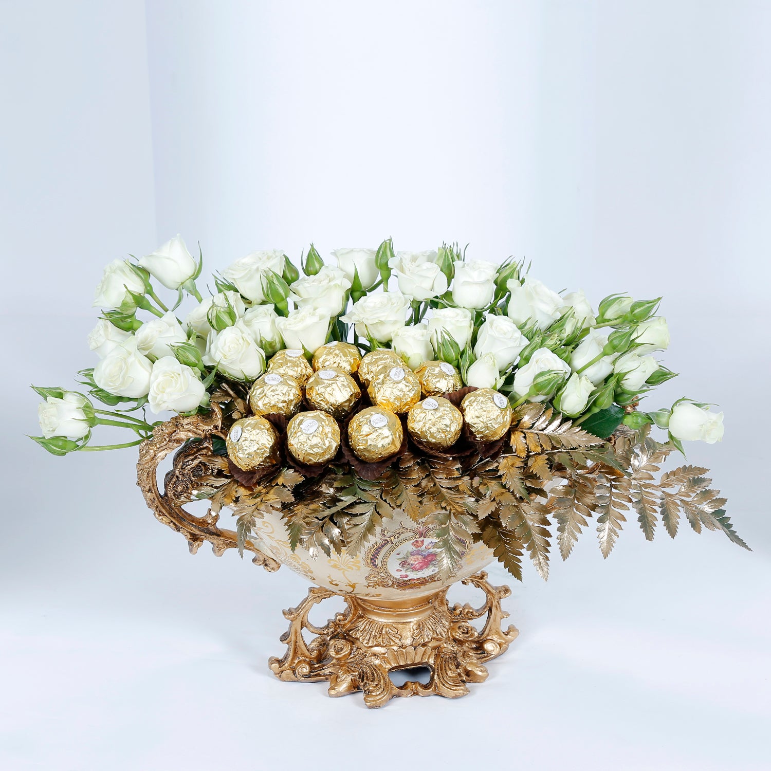 Roses and Rocher Platter