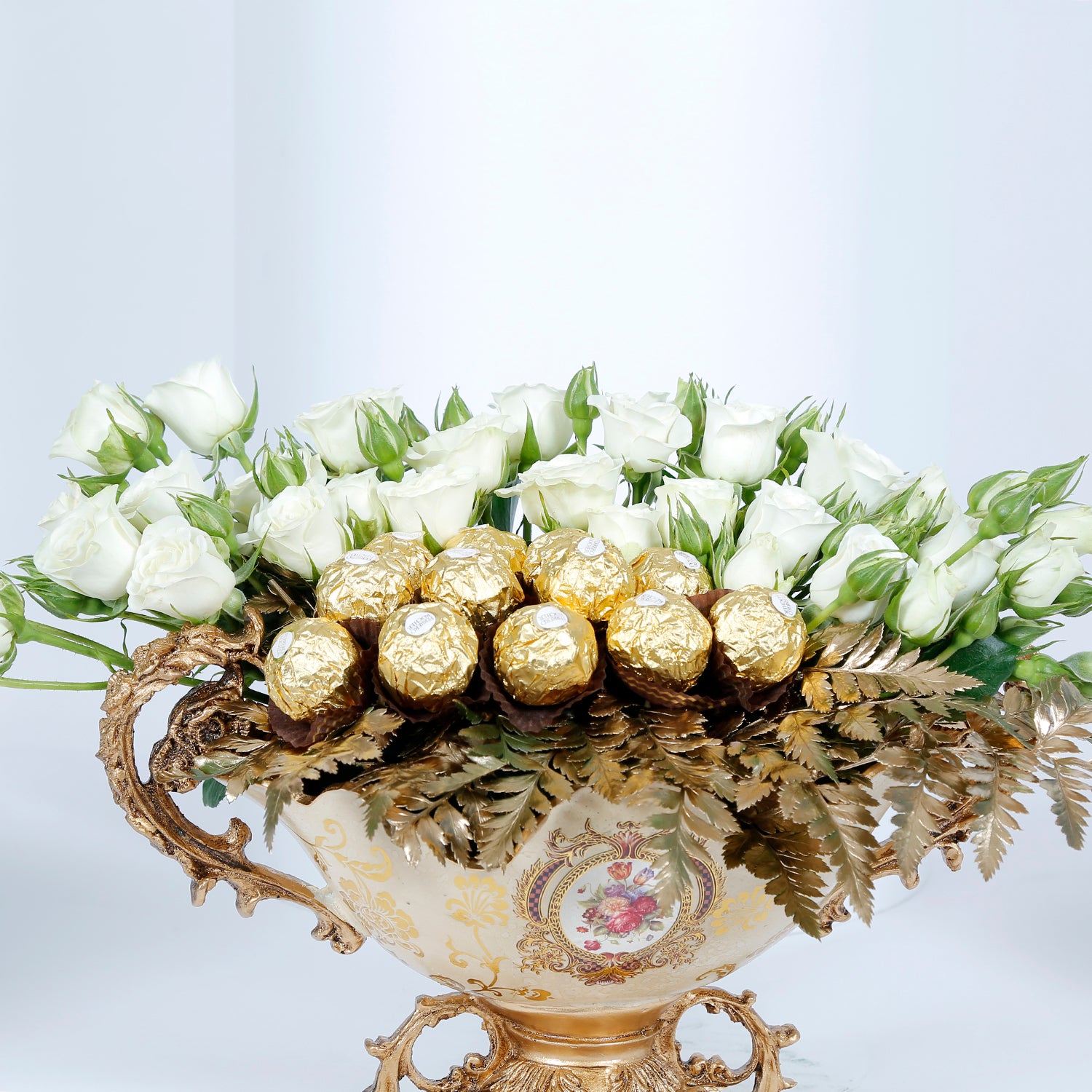 Roses and Rocher Platter