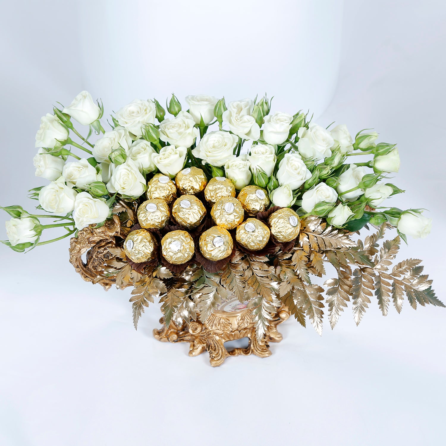 Roses and Rocher Platter