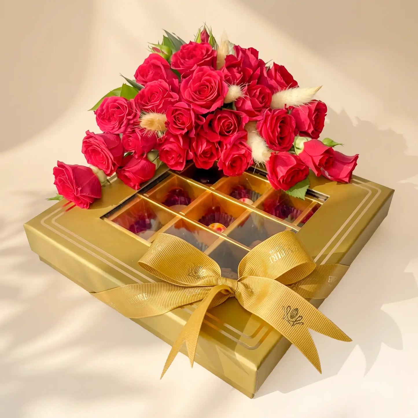 Luxury Roses & Empire Chocolate Collection